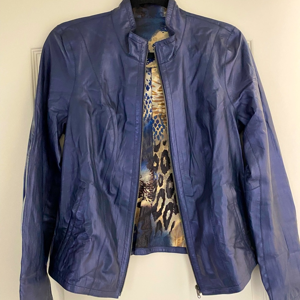 Baggio Rossini “The Leather” butter soft woman’s leather jacket